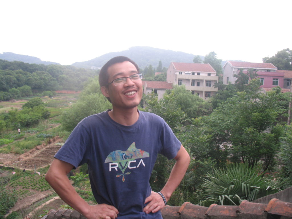 Mai Dian on the roof of Our House